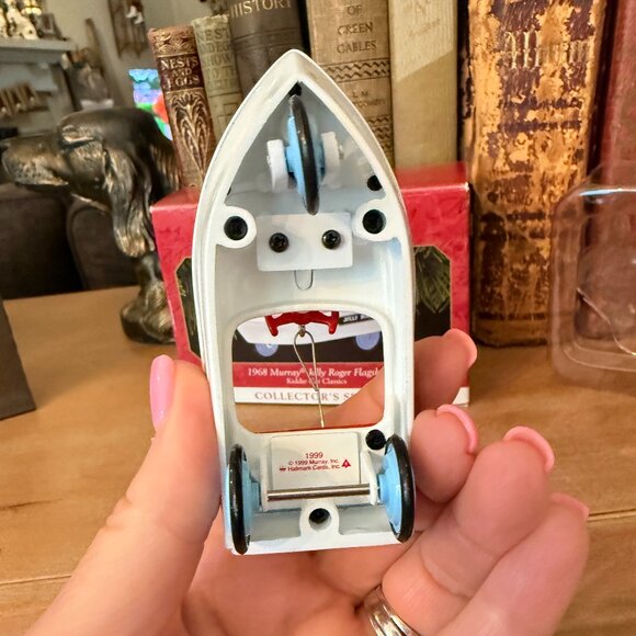 1999 Hallmark Cast Metal Jolly Roger Kiddie Car Classic - Picture 12 of 14